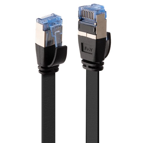 Lindy 47484 cable de red Negro 5 m Cat6a U/FTP (STP)