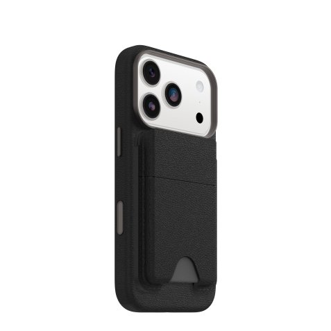 OtterBox Symmetry Cactus Leather MagSafe Wallet Vanta - black