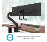 Fellowes Eppa 9909301 support d'écran plat pour bureau 81,3 cm (32") Noir