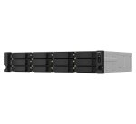 QNAP TS-1264U-RP NAS Rack (2 U) Intel® Celeron® 8 Go DDR4 0 To QNAP QTS Aluminium, Noir