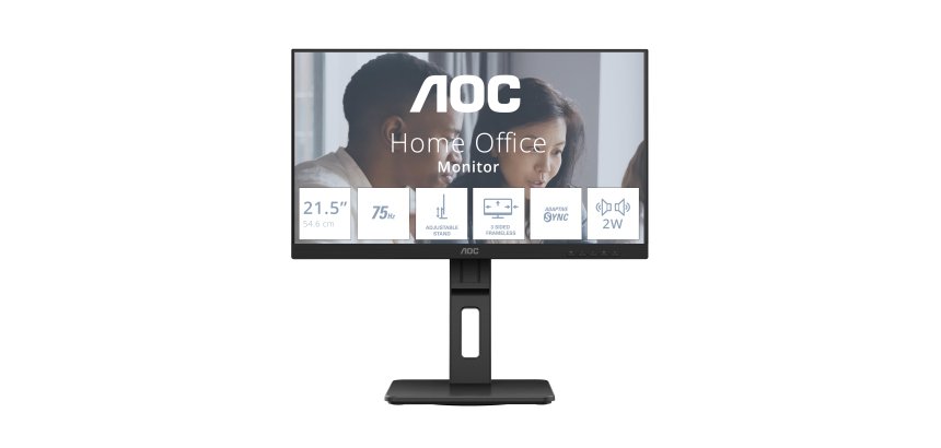AOC E2 22E2UMF écran plat de PC 54,6 cm (21.5") 1920 x 1080 pixels Full HD LED Noir