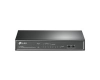 TP-Link TL-SF1008LP commutateur réseau Non-géré Fast Ethernet (10/100) Connexion Ethernet, supportant l'alimentation via ce port (PoE) Noir