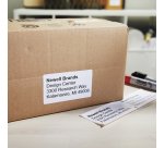 DYMO Authentic LabelWriter etichette di spedizione ad alta capacità | 59 mm x 102 mm | 2 rotoli da 575 etichette a facile rimozione (1.150 etichette)| per stampanti di etichette LabelWriter 4XL/5XL