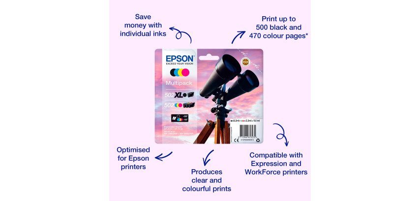 Epson Multipack 4-colours 502 Ink