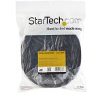 StarTech.com 7,6m Bulk Rol Klittenband - Op Maat te Knippen Herbruikbare Kabelbinders - Industriële Klitband Tape - Zelfklevende Klittenband Tyrap Strips - Zwart