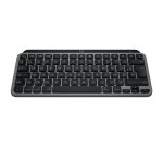 Logitech MX Keys Mini For Mac clavier maison/bureau Bluetooth AZERTY Français Noir, Gris