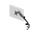 iiyama DS3001C-B1 support d'écran plat pour bureau 68,6 cm (27") Noir