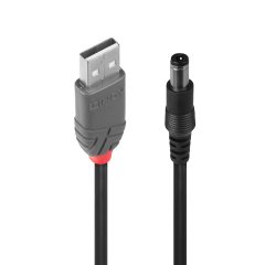 Lindy 70267 cavo USB USB 2.0 1,5 m USB A dC Nero