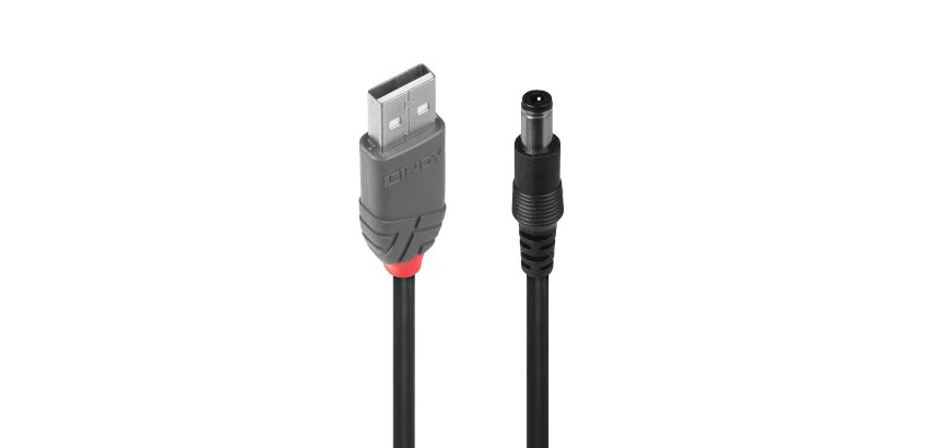 Lindy 70267 cavo USB USB 2.0 1,5 m USB A dC Nero
