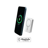 BIG BEN FPMSPBMINI5A15WS chargeur d'appareils mobiles Smartphone Argent USB Recharge sans fil Charge rapide Intérieure