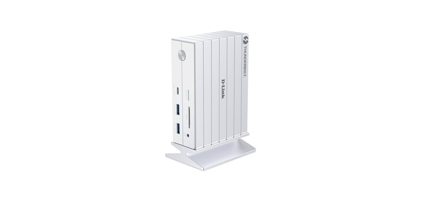 D-Link DUF-E01/E station d'accueil Avec fil Thunderbolt 4 Blanc