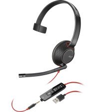POLY Auriculares monoaurales Blackwire 5210 USB-A