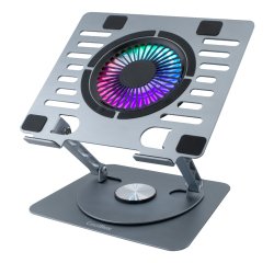 CoolBox BASE REFRIGERADORA COOLAIR 1VRGB ALUMINIO PORTATIL 17.3"