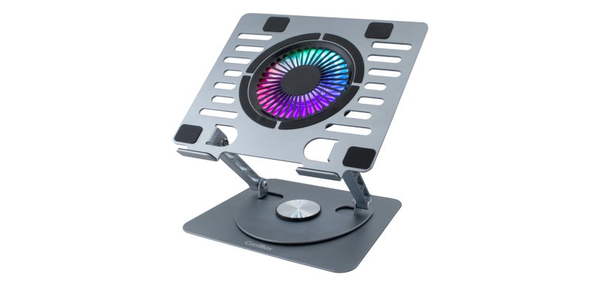 CoolBox BASE REFRIGERADORA COOLAIR 1VRGB ALUMINIO PORTATIL 17.3"