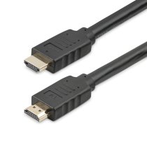 startechcom cable de 15 metros hdmi con ethernet de alta velocidad activo 4k de 60hz - cable hdmi cl2 para instalacian en pared - cable uhd largo durable - arc - hdr de 18gbps - negro