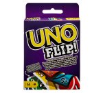 Games UNO FLIP! Card Game with Color Blind Accessible Deck for Kids, Adults & Family Night