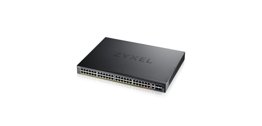 Zyxel XGS2220-54FP Géré L3 Gigabit Ethernet (10/100/1000) Connexion Ethernet, supportant l'alimentation via ce port (PoE)