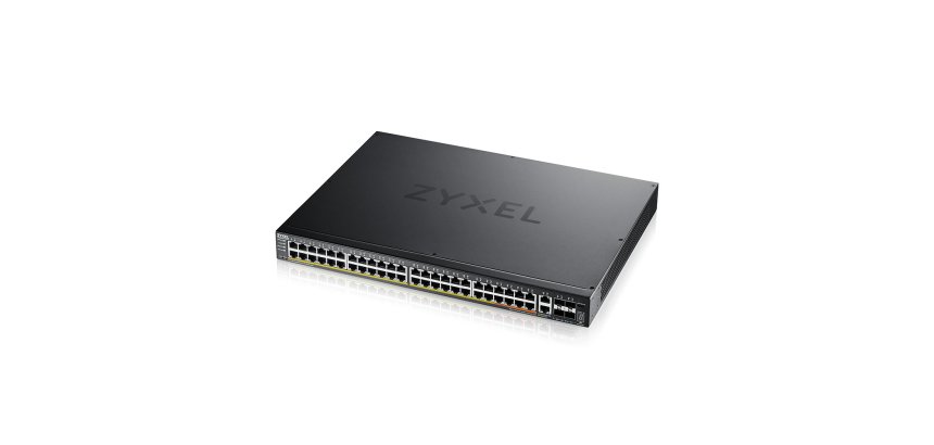Zyxel XGS2220-54FP Géré L3 Gigabit Ethernet (10/100/1000) Connexion Ethernet, supportant l'alimentation via ce port (PoE)
