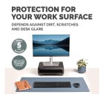 Fellowes Computer Desk Mat with Non-Slip Base Breyta Desk Mat with Antibacterial Protection Marine