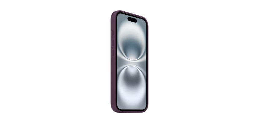 Apple iPhone 16 Silicone Case with MagSafe - Plum
