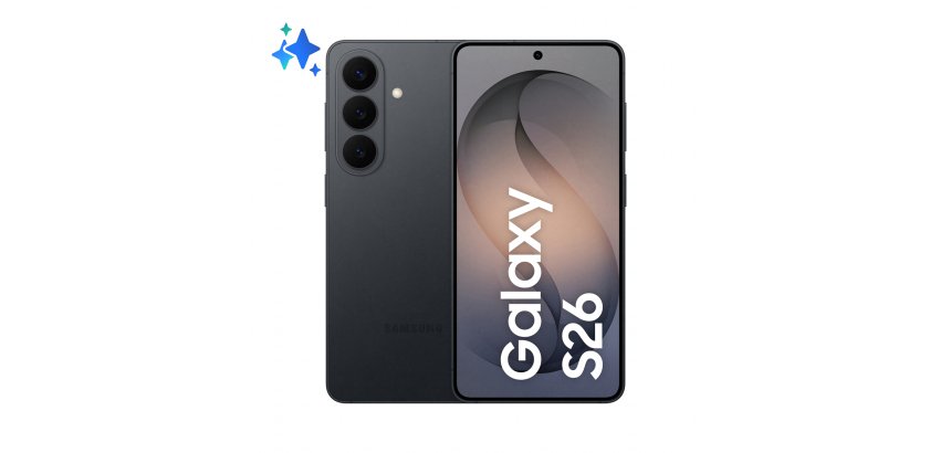 Samsung Galaxy S26 16 cm (6.3") Double SIM Android 16.0 5G USB Type-C 12 Go 256 Go 4300 mAh Noir