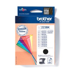 Brother LC-223BK cartuccia d'inchiostro 1 pz Originale Nero