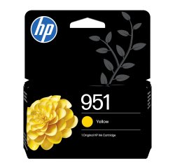 HP Cartucho de tinta original 951 amarillo