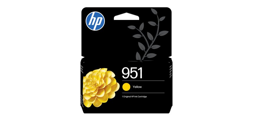 HP Cartucho de tinta original 951 amarillo