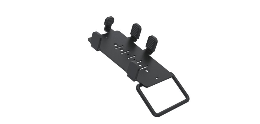 Ergonomic Solutions SpacePole Payment PAX025-MH-02 accessoire de système de paiement en point de vente Monture POS Noir Métal