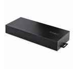 StarTech.com 16-Port Industrial USB 5Gbps Hub with Power Adapter, Metal Enclosure, Mountable, ESD Protection, Terminal Block Power, USB Charging, Dual-Host Switch - TAA