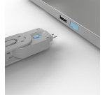 Lindy 40622 bloqueador de puerto Llave de bloqueador de puerto USB tipo A Azul Acrilonitrilo butadieno estireno (ABS) 1 pieza(s)