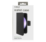 Celly WALLY mobile phone case 16.3 cm (6.4") Wallet case Black