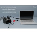 i-tec USB-C/USB-A Metal Charging + data HUB, 15W per port, 10x USB-C