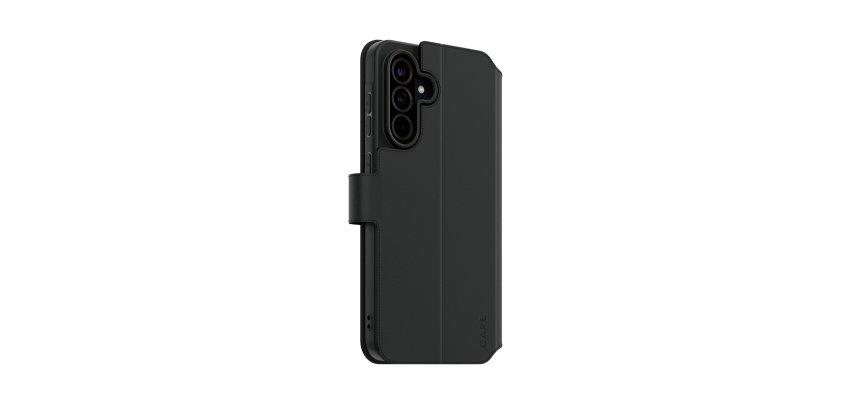 PanzerGlass CARE™ by ® Wallet Case with Kickstand Samsung Galaxy A56 5G protective phone case 17 cm (6.7") Black Cover