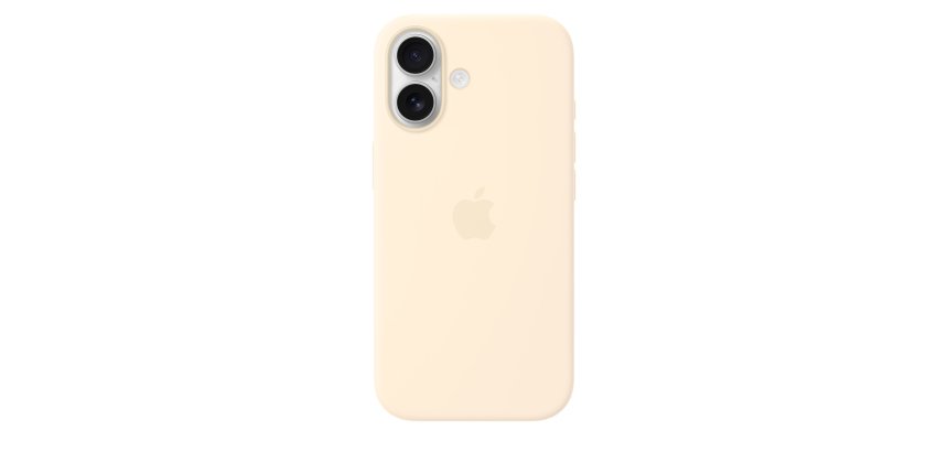 Apple Coque en silicone avec MagSafe pour iPhone 17 - Vanille