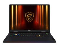 MSI Raider 18 HX AI A2XWIG-067IT Intel Core Ultra 9 285HX Computer portatile 45,7 cm (18") UHD+ 64 GB DDR5-SDRAM 4 TB SSD NVIDIA GeForce RTX 5080 Wi-Fi 7 (802.11be) Windows 11 Pro Italiano Nero