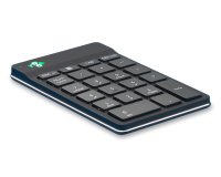 R-Go Tools Teclado numérico R-Go Numpad Break, teclado numérico ergonómico con software de pausa, bluetooth, negro