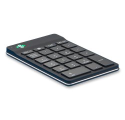 R-Go Tools Teclado numérico R-Go Numpad Break, teclado numérico ergonómico con software de pausa, bluetooth, negro