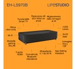 Epson Lifestudio Grand EH-LS970B - Nero metallizzato