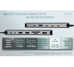 i-tec Metal USB-C Nano 3x Display Dock, 2x HDMI 1x USB-C video + Power Delivery 140W