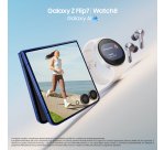 Samsung Galaxy Z Flip7 Smartphone AI, RAM 12GB, 256GB, Display 4,1" Super AMOLED/6,9" Dynamic AMOLED 2X, Fotocamera 50MP, Coralred