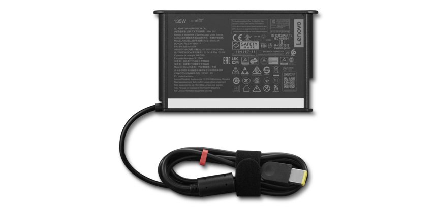 Lenovo 4X21L38724 adaptador e inversor de corriente Interior Negro