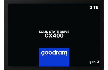 Goodram CX400 SSDPR-CX400-02T-G2 2 TB 2.5" Serial ATA III 3D NAND