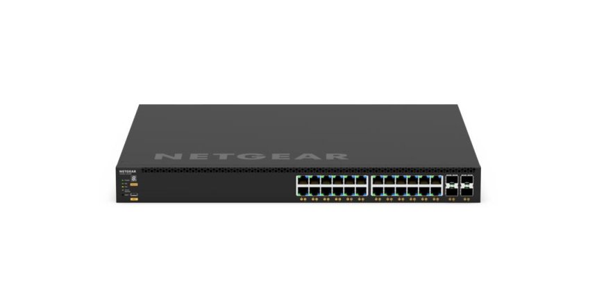 NETGEAR GSM4328-100AJS Gestionado L3 Gigabit Ethernet (10/100/1000) Energía sobre Ethernet (PoE) 1U Negro