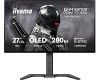 iiyama G-MASTER GOB2701QSC-B1 computer monitor 68,6 cm (27") 2560 x 1440 Pixels 2K Ultra HD OLED Zwart