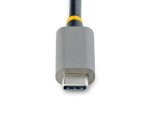 StarTech.com Hub USB-C à 4 Ports avec 100W Power Delivery Pass-Through - Hub USB 3.0 4 Ports - USB-C vers USB-A - Hub USB Type-C avec Câble de 30cm - Mini Hub USB-C - Splitter USB-C, 5Gbps