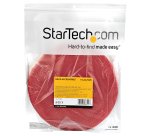 StarTech.com Ruban Auto Agrippant - Rouleau de 15,2 m pour Gestion de Câbles - Ruban Auto-Agrippant - Attaches Câble Ajustables - Sangles de Gestion de Câbles Auto-agrippantes et Réutilisables - Rouge