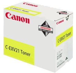 Canon C-EXV21 cartuccia toner 1 pz Originale Giallo