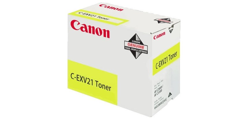 Canon C-EXV21 cartuccia toner 1 pz Originale Giallo