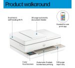 HP ENVY 6520e Wireless All-in-One Color Printer, Instant Ink; Photo printing